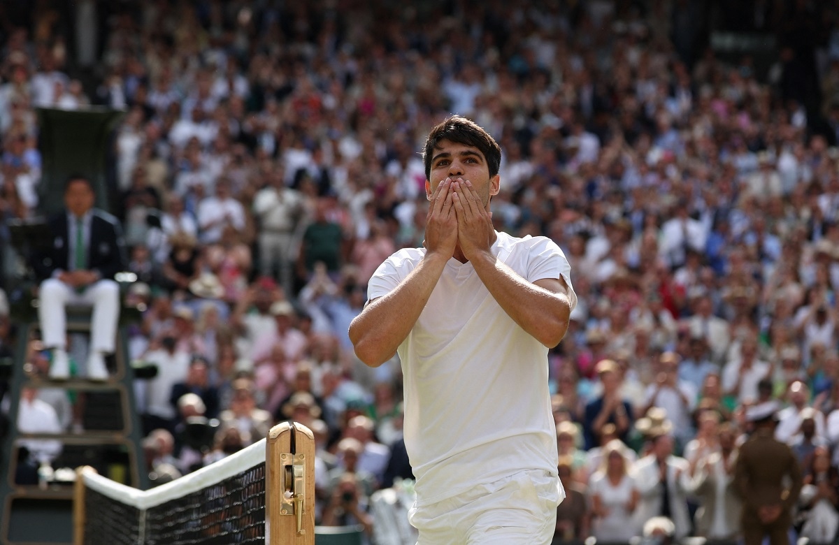 thang thuyet phuc djokovic, alcaraz bao ve thanh cong chuc vo dich wimbledon hinh anh 1