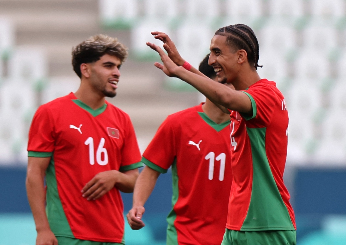 dien bien khong tuong o bong da nam olympic paris, tran argentina vs morocco phai da lai hinh anh 2